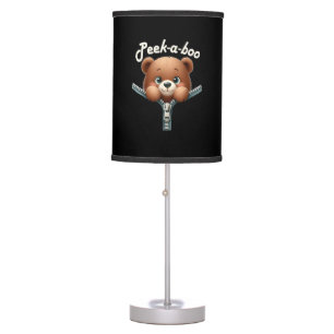 Funny - Peekabo - Bear Table Lamp