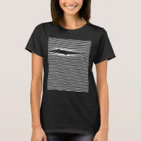 Peeking black 2024 cat t shirt