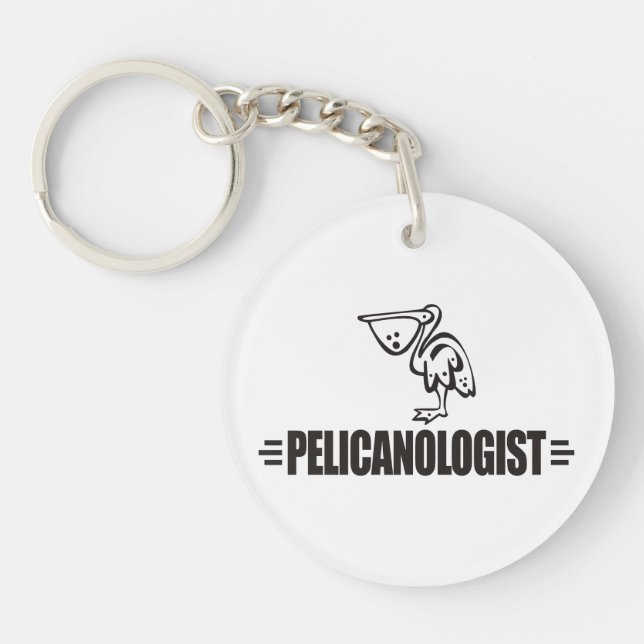 Funny Pelican Keychain (Front)