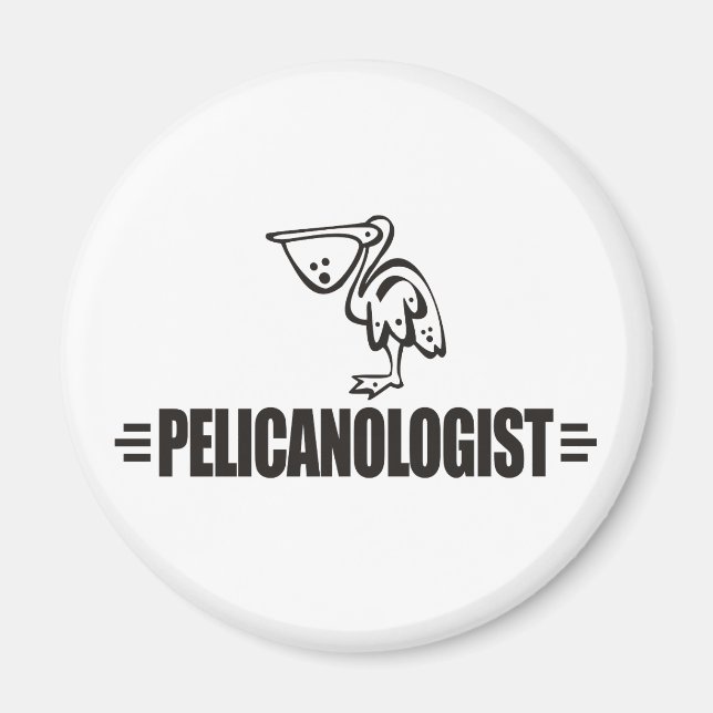 Funny Pelican Magnet (Front)