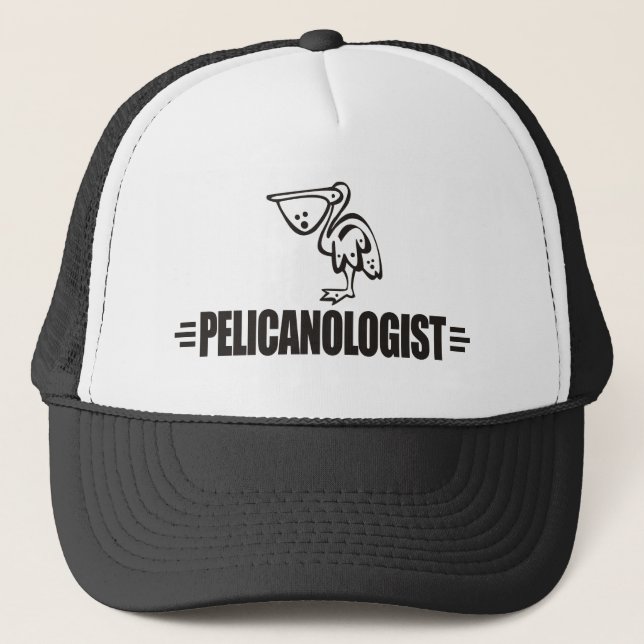Funny Pelican Trucker Hat (Front)