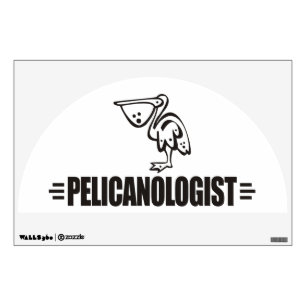 Funny Pelican Wall Sticker