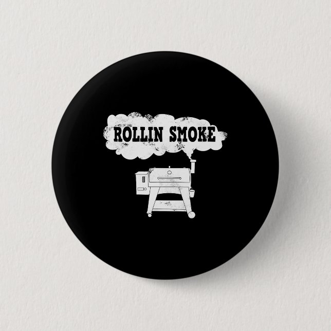 Funny Pellet Smoker Bbq Pit Grill For Meat Smoking Button (Front)