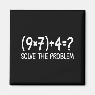 Funny Pemdas Elementary Math Teacher Brainrot 67 M Magnet