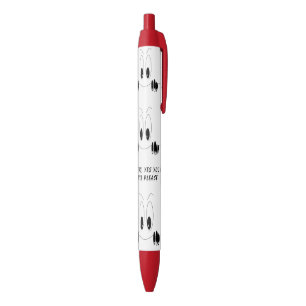 Funny Pen Gift with Curiosity Eyes - Smile