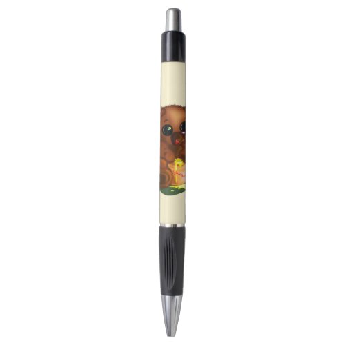 Funny Pen with Baby Bear