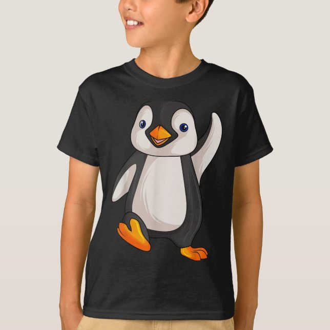 Funny Penguin Apparel S Uni-adults Kids Children B T-Shirt (Front)