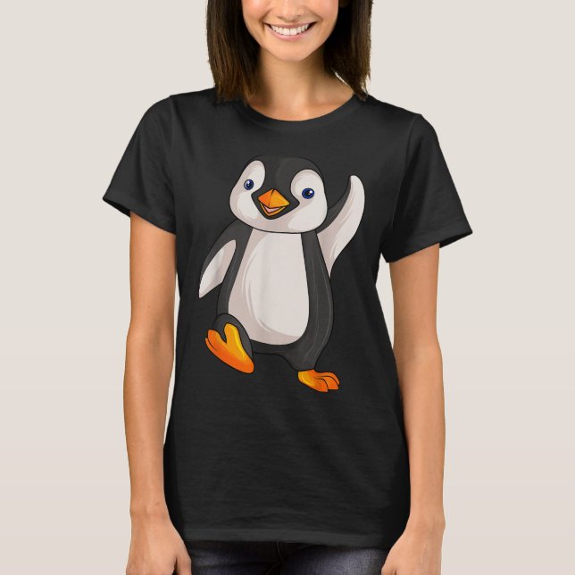 Funny Penguin Apparel S Uni-adults Kids Children B T-Shirt (Front)
