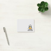 Funny Penguin Ate My Brain Graphic Post-it Notes (Office)