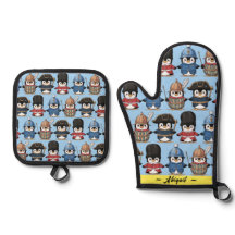 Funny Penguin Royal Guard (Personalized)