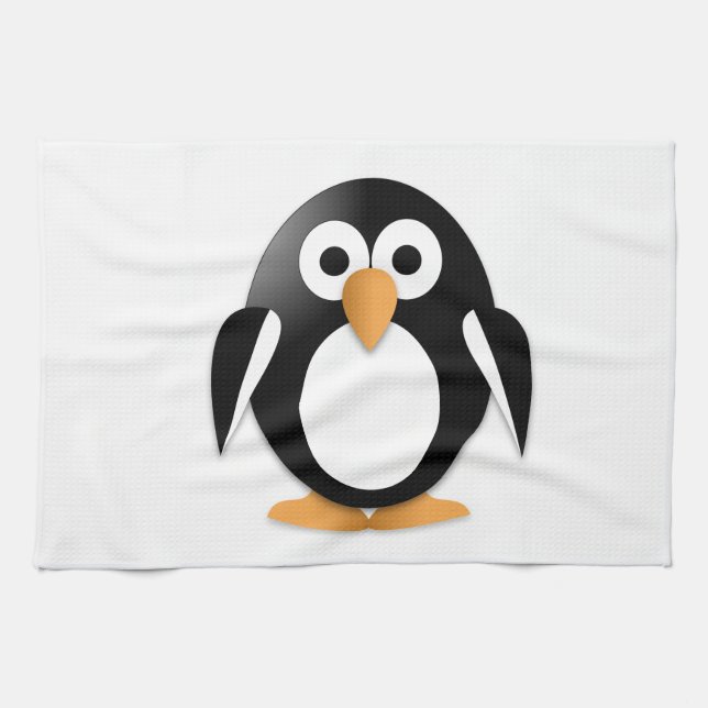 Funny penguin towel (Horizontal)