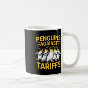 Funny Penguins Against Tariffs Liberation Day Wome Coffee Mug