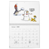 Funny Penguins Calendar (Jan 2025)