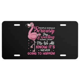 Funny - People Should Stop Expecting Normal License Plate