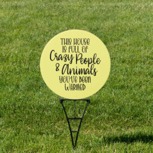 funny people warning Family Sign