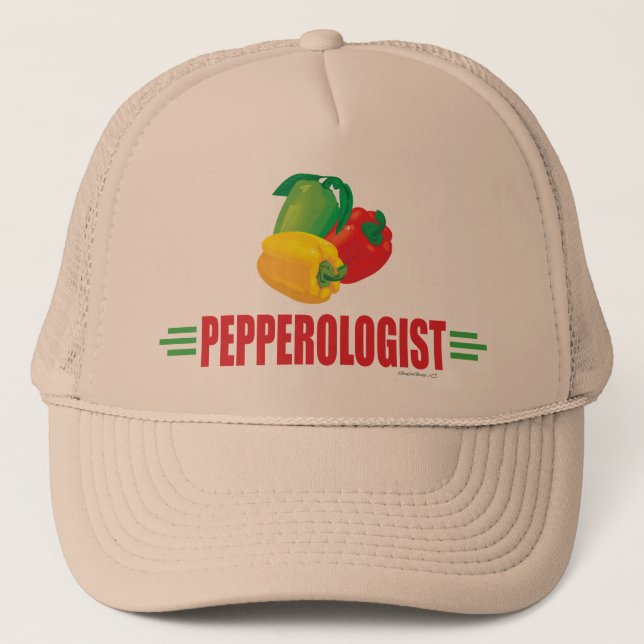 Funny Peppers Trucker Hat (Front)