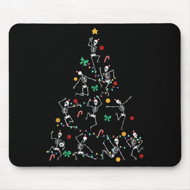 Funny Per Dance Ugly Christmas Sweater Dancing Xma Mouse Pad (Front)