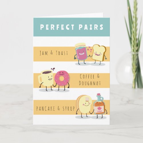 FUNNY PERFECT PAIR ANNIVERSARY CARD