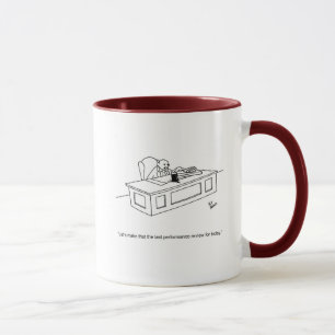 Funny "Performance Review" Humor Mug