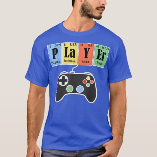 Funny Periodic Table Of Elements Video Gamer Tee _