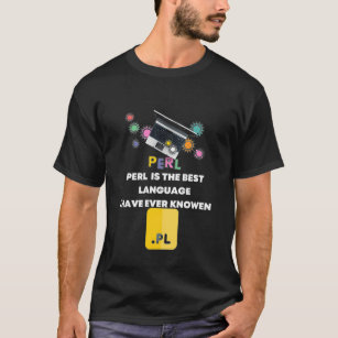 Funny PERLs Users Developer Gift JAVA IS THE BEST  T-Shirt