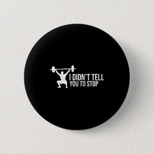 Funny Personal Trainer Saying Gift Gym Coach Train Button