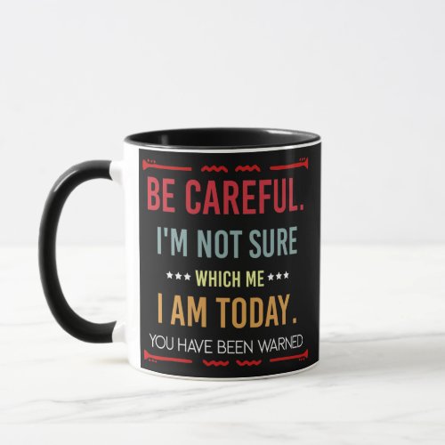 Funny Personality Sarcastic Morning Attitude For Mug