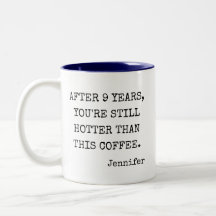 Funny Personalized 9th Anniversary
