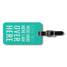 Funny Personalized Bag Attention | Humor Green