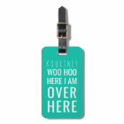 Funny Personalized Bag Attention | Humor Green