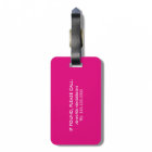 Funny Personalized Bag Attention Travel Luggage