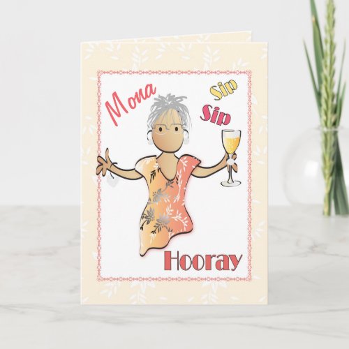 Funny Personalized Birthday Card for Her