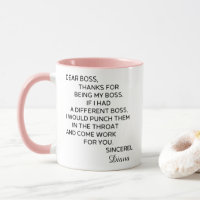 Funny Personalized Boss