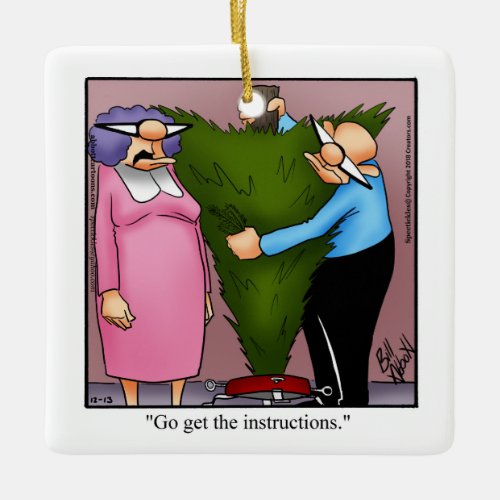 Funny Personalized Christmas Ornament Gift