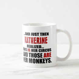 Funny Mugs Coffee Zazzle Funny Personalized Circus Monkeys Coffee Mug