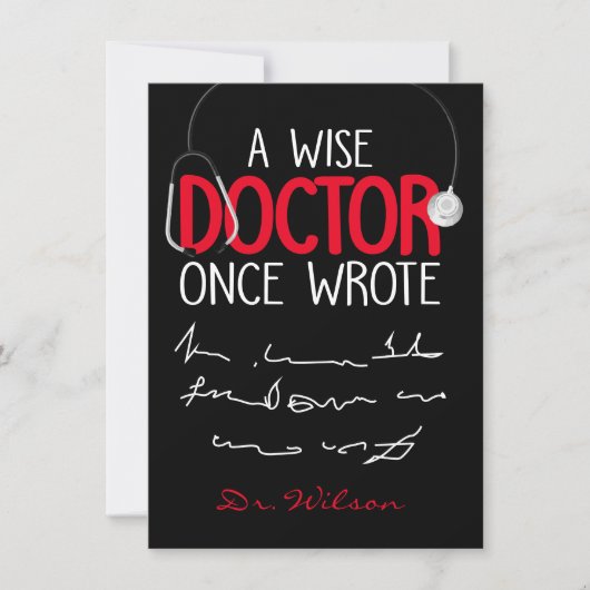 Funny Personalized Doctor funny doctor saying (Front)