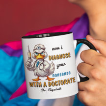 Funny Personalized Doctorate Gift For Graduate