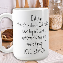 Funny Personalized Dog Dad Coffee Mug