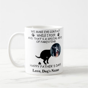 Funny Personalized Dog Dad, Dog Poop Father's day Coffee Mug