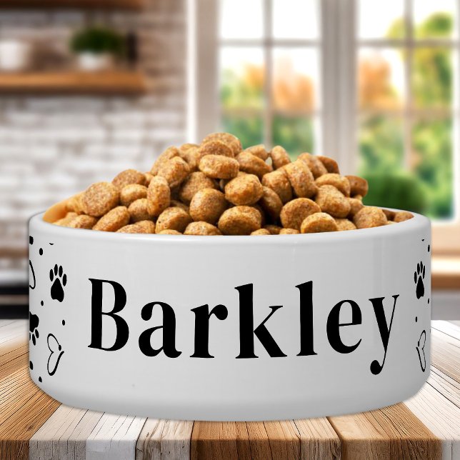 Funny Personalized Dog Dish Pet Bowl (Creator Uploaded)