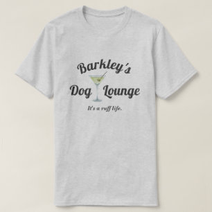 Funny Personalized Dog Lounge T-Shirt
