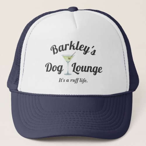 Funny Personalized Dog Lounge Trucker Hat