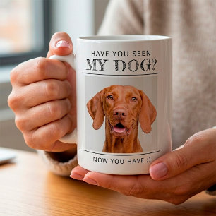Funny Personalized Dog Photo Coffee Mug