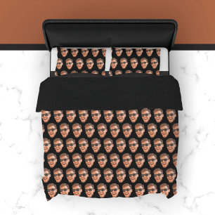Funny Personalized Face Photo Duvet Cover