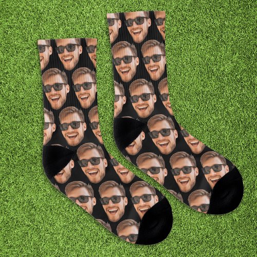 Funny Personalized Face Photo Socks