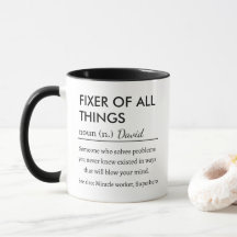 Funny Personalized Fixer of All Things Definition