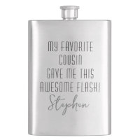 Funny Personalized from Favorite Cousin Modern