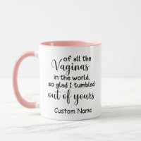 funny personalized gifts for mom coffee mug