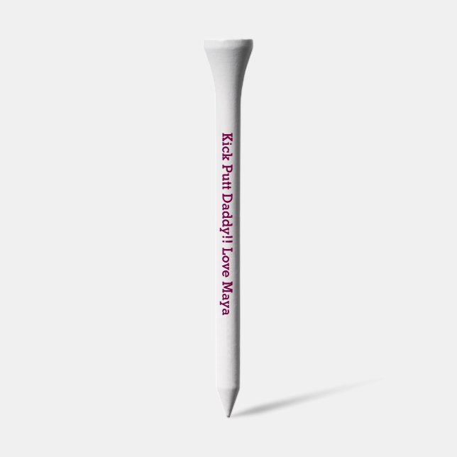 Funny Personalized Golf Tees (Side)