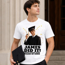 Funny Personalized Graduation Party Custom Photo